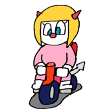 KM15 Demon Little Girl sticker #7843916