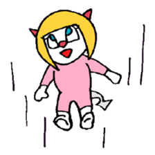 KM15 Demon Little Girl sticker #7843920