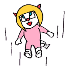 KM15 Demon Little Girl sticker #7843920