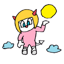 KM15 Demon Little Girl sticker #7843924