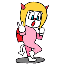 KM15 Demon Little Girl sticker #7843928