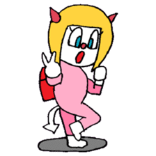 KM15 Demon Little Girl sticker #7843928