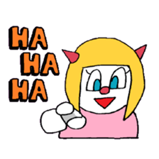 KM15 Demon Little Girl sticker #7843930