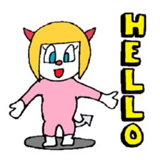 KM15 Demon Little Girl sticker #7843931