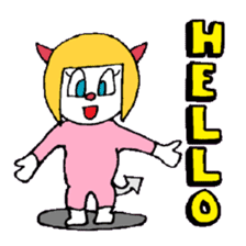 KM15 Demon Little Girl sticker #7843931