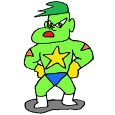 KM17 Beans Fighter Edamame sticker #7858652