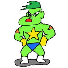 KM17 Beans Fighter Edamame sticker #7858652