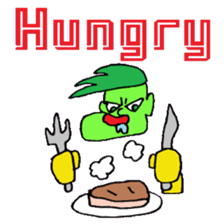 KM17 Beans Fighter Edamame sticker #7858655