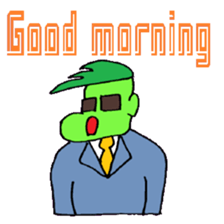 KM17 Beans Fighter Edamame sticker #7858659