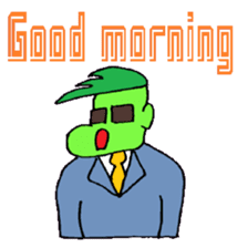 KM17 Beans Fighter Edamame sticker #7858659