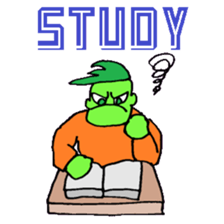 KM17 Beans Fighter Edamame sticker #7858662