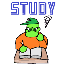 KM17 Beans Fighter Edamame sticker #7858662