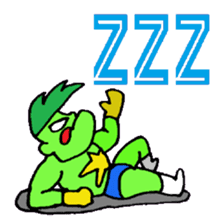 KM17 Beans Fighter Edamame sticker #7858667