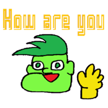 KM17 Beans Fighter Edamame sticker #7858675