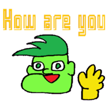 KM17 Beans Fighter Edamame sticker #7858675