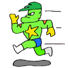 KM17 Beans Fighter Edamame sticker #7858676