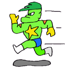 KM17 Beans Fighter Edamame sticker #7858676