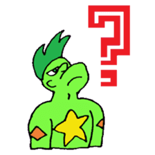 KM17 Beans Fighter Edamame sticker #7858679