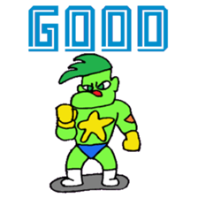 KM17 Beans Fighter Edamame sticker #7858687