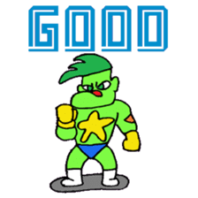 KM17 Beans Fighter Edamame sticker #7858687