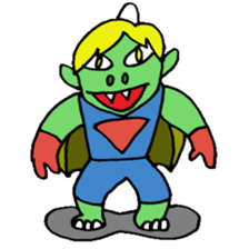 KM10 Chupacabra Man sticker #7863772