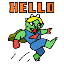 KM10 Chupacabra Man sticker #7863773