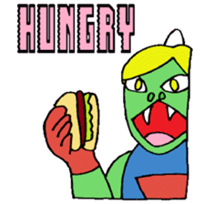 KM10 Chupacabra Man sticker #7863775