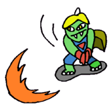 KM10 Chupacabra Man sticker #7863776