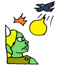 KM10 Chupacabra Man sticker #7863780