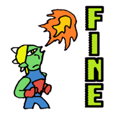 KM10 Chupacabra Man sticker #7863789