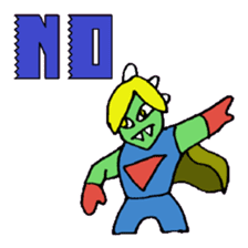 KM10 Chupacabra Man sticker #7863793