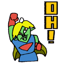 KM10 Chupacabra Man sticker #7863803