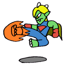 KM10 Chupacabra Man sticker #7863808