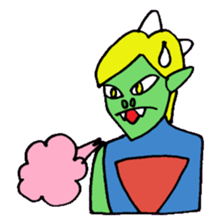 KM10 Chupacabra Man sticker #7863810