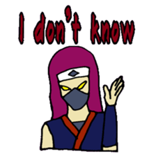 KM18 Ninja Kunoichi sticker #7932663