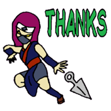 KM18 Ninja Kunoichi sticker #7932675