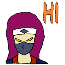 KM18 Ninja Kunoichi sticker #7932677
