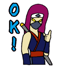 KM18 Ninja Kunoichi sticker #7932681