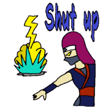 KM18 Ninja Kunoichi sticker #7932699