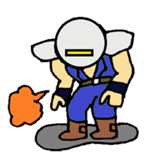 KM20 Cyborg Police sticker #8197510