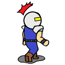 KM20 Cyborg Police sticker #8197522