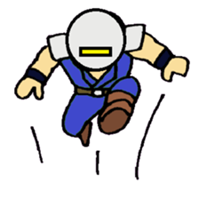 KM20 Cyborg Police sticker #8197532