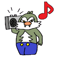 KM21 Bad and Evil sticker #8250310