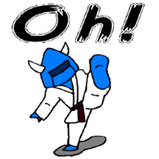 KM22 Karate do sticker #8263213