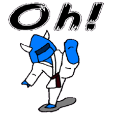 KM22 Karate do sticker #8263213