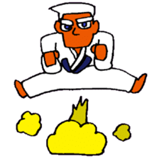 KM22 Karate do sticker #8263214