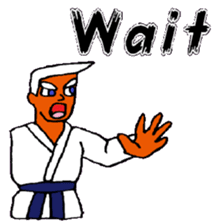 KM22 Karate do sticker #8263239