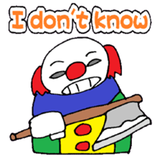 KM24 Clown The Uncle 2 sticker #8641421