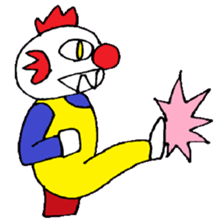 KM24 Clown The Uncle 2 sticker #8641422