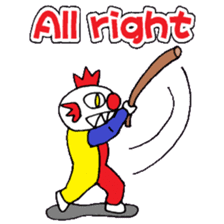 KM24 Clown The Uncle 2 sticker #8641425